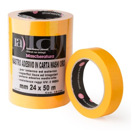 Nastro adesivo in carta washi oro